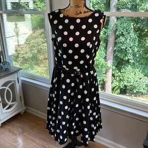 Grace Karin Dress women’s Black & White Polka dot Dress XL